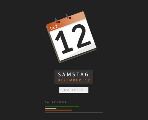 Kalender & Uhr