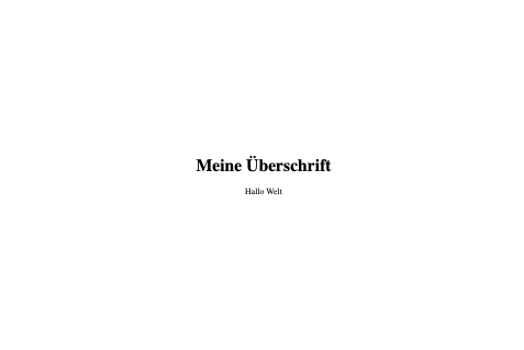 Vertikal und Horizontal zentrierter Text