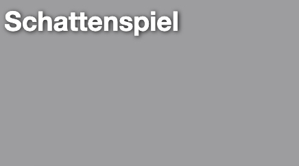 Text mit Schatten